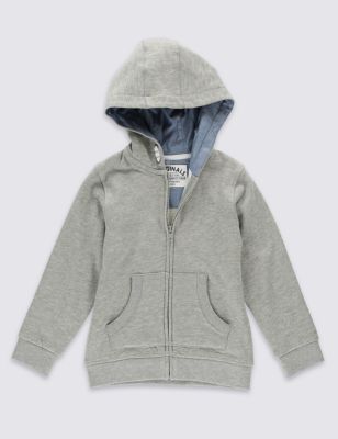 Cotton Rich Hooded Top &#40;1-7 Years&#41;